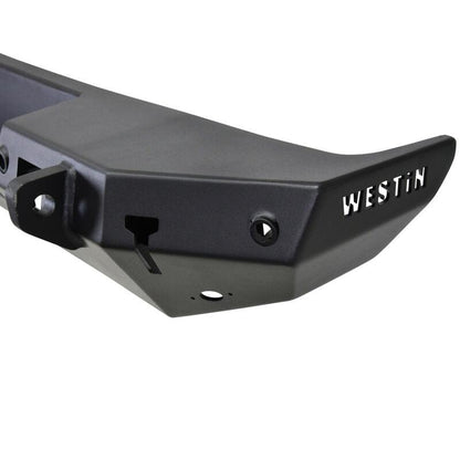 Westin 18-19 Jeep Wrangler JL WJ2 Rear Bumper w/  Sensors (Excl. Wrangler JK) - Textured Black 59-82045 59-82045 Photo - Unmounted