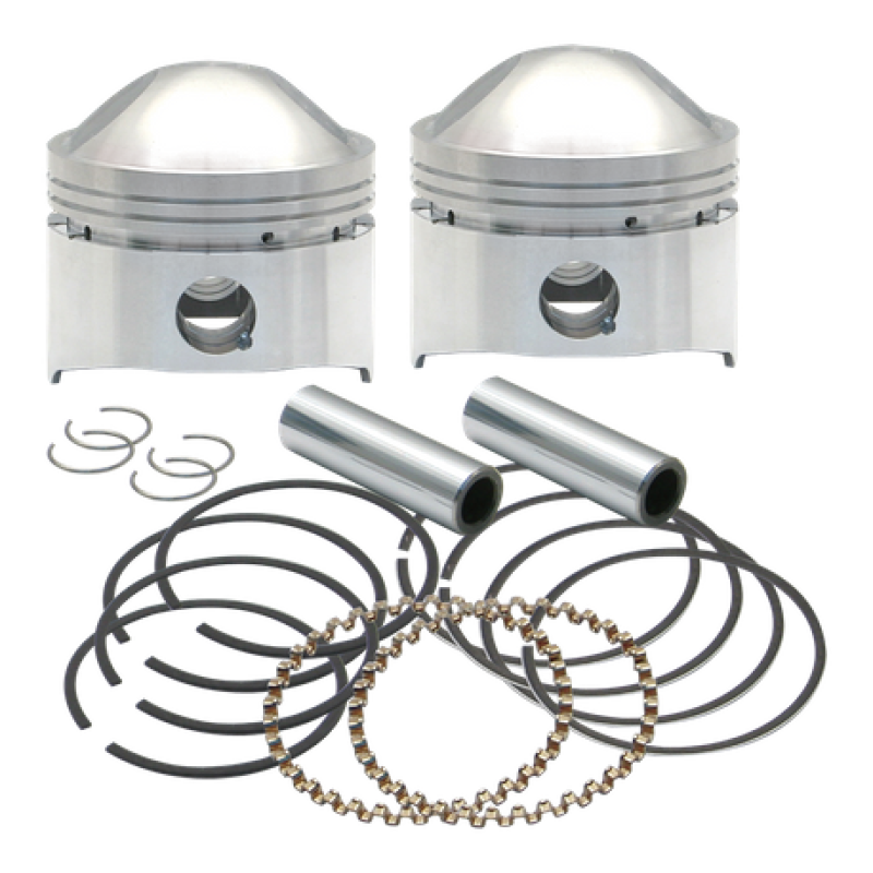 S&S Cycle 36-84 BT 3-7/16in Piston Set - .040in 106-5775