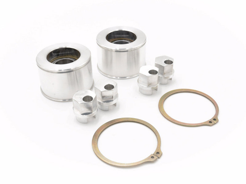 SPL Parts 2016+ Chevrolet Camaro (6th Gen) Front Caster Rod Bushings (Adjustable) SPL CRB CAM6 SPL CRB CAM6 Photo - out of package