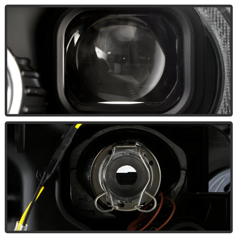 Spyder Mini Cooper 07-12 V2 Halogen Model Only Projector Headlights - Black PRO-YD-MC07V2SI-SBLB-BK 5088215 5088215 User 2