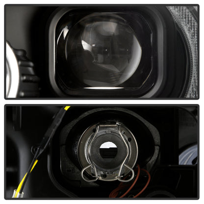 Spyder Mini Cooper 07-12 V2 Halogen Model Only Projector Headlights - Black PRO-YD-MC07V2SI-SBLB-BK 5088215 5088215 User 2