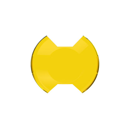 KC HiLiTES SlimLite 8in. LED Light Shield SAE Driving (Shield Only) - Selective Yellow 5210 5210 Photo - Primary