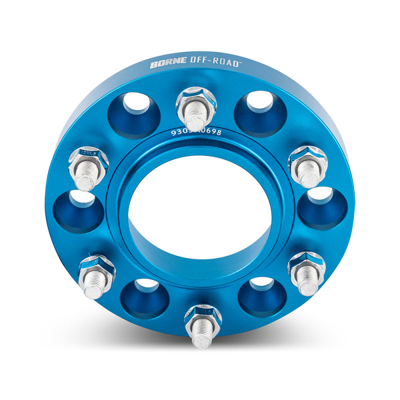 Borne Off-Road Wheel Spacers - 6x139.7 - 93.1 - 25mm - M12 - Blue BNWS-001-250BL BNWS-001-250BL Photo - Primary