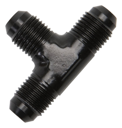 Russell -4 AN Flare Tee Adapters (Black Finish) 661003 Photo - Primary
