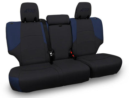 PRP Seats PRP 11-24 Toyota 4Runner Rear Bench Cover - 5-seat model - Black/Navy Blue B067-06 B067-06 Photo - Primary