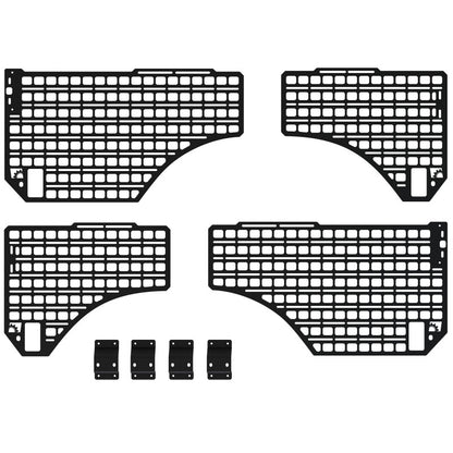 BuiltRight Industries 09-19 RAM 1500/2500 (5ft 7in Bed) Full Bedside Rack - 4pc Set 102076 102076 Photo - Primary