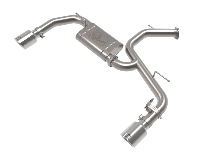aFe Takeda 22-23 Hyundai Elantra N L4-2.0L (t) 3in 304 SS Axle-Back Exhaust w/ Polished Tips 49-37027-P 49-37027-P Photo - Primary