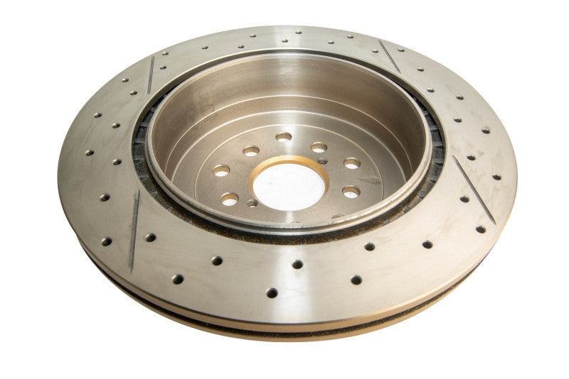 DBA 02-07 Subaru WRX STi 10 Stud Hole Rear Drilled & Slotted Street Series Rotor 655X-10 655X-10 Photo - out of package