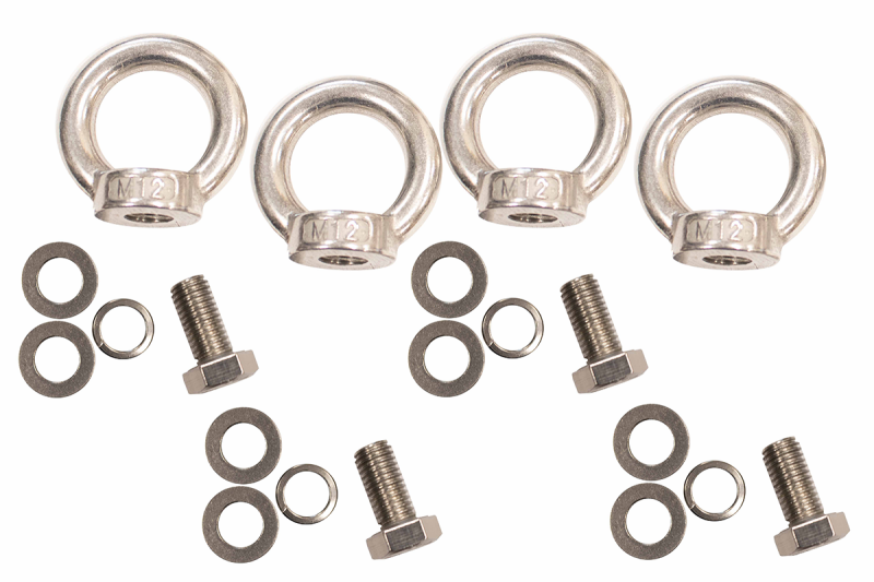 Fishbone Offroad Jeep Storage/Bed Rack Tie Down Kit Stainless Steel FB21260 FB21260 Photo - out of package
