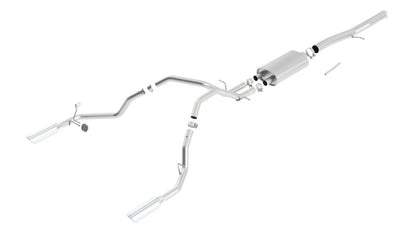 Borla 11 Chevrolet Silverado 1500LT/LTZ / GMC Sierra 1500 SLE/SLT S-Type SS Catback Exhaust 140437 140437 Photo - Primary