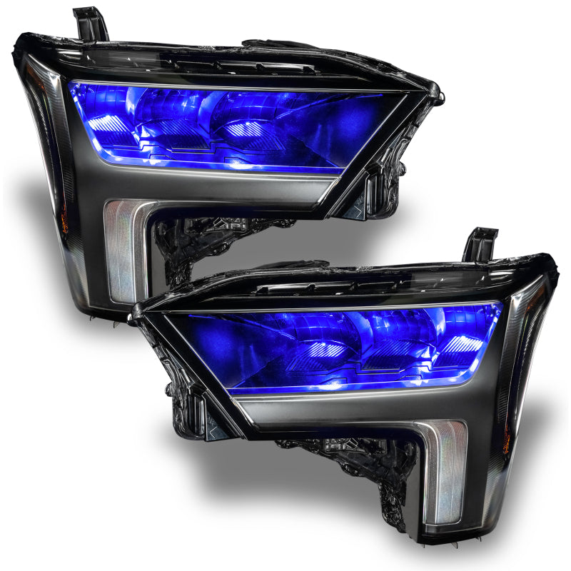 ORACLE Lighting Oracle 2022+ Toyota Tundra ColorSHIFT RGB Demon Eye Headlight Upgrade Kit 1474-334 1474-334 Photo - Mounted