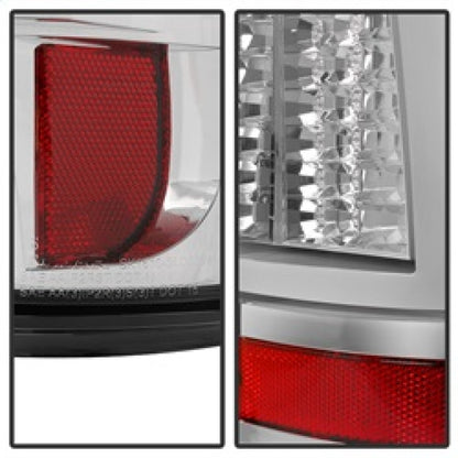 Spyder Chevy Silverado 1500/2500 03-06 Version 2 LED Tail Lights - Chrome ALT-YD-CS03V2-LED-C 5081902 5081902 Photo - Unmounted