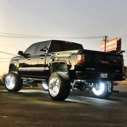 ORACLE Lighting Oracle LED Illuminated Wheel Rings - Double LED - White 4228-001 4228-001 Photo - lifestyle view