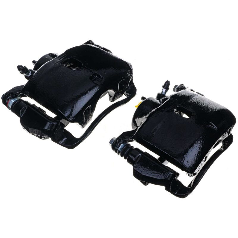 PowerStop Power Stop 02-04 Honda CR-V Front Black Caliper - Pair w/Bracket S2662BLK S2662BLK Photo - out of package