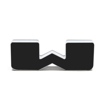 ORACLE Lighting Universal Illuminated LED Letter Badges - Matte Black Surface Finish - W 3141-W-001 3141-W-001 User 1