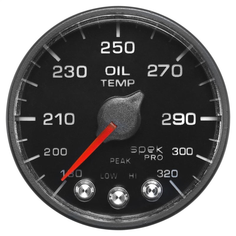 Autometer Spek-Pro - Nascar 2-1/16in Oil Temp 180- 320F Bfb Ecu P553328-N1 P553328-N1 User 2