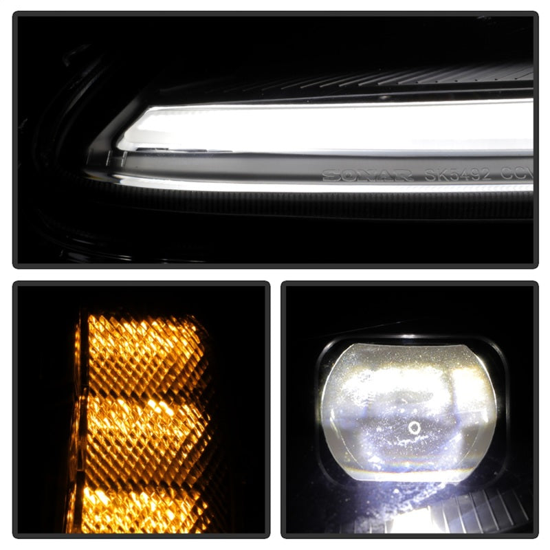 SPYDER Apex Series 05-13 Chevrolet C6 Corvette Hi Powered LED Module Headlights 5087959 5087959 Photo - Unmounted
