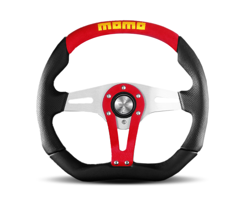 Momo Steering Wheel - Trek - Size: 350mm - Leather / Air L TRK35BK0R User 1