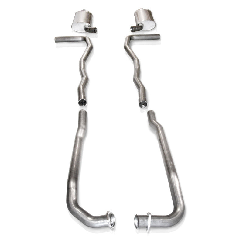 Stainless Works 1963 Corvette Exhaust 2-1/2in Factory Connect V6313100S V6313100S Photo - Primary