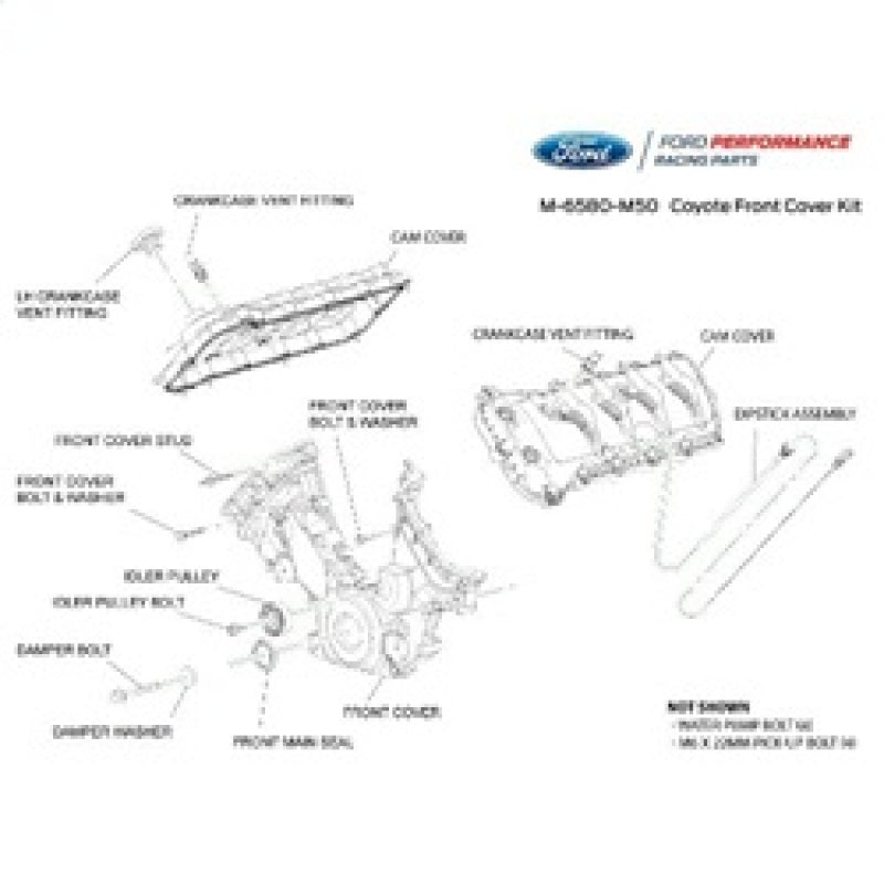 Ford Racing FR Engine Covers Engine Components Engine Covers main image