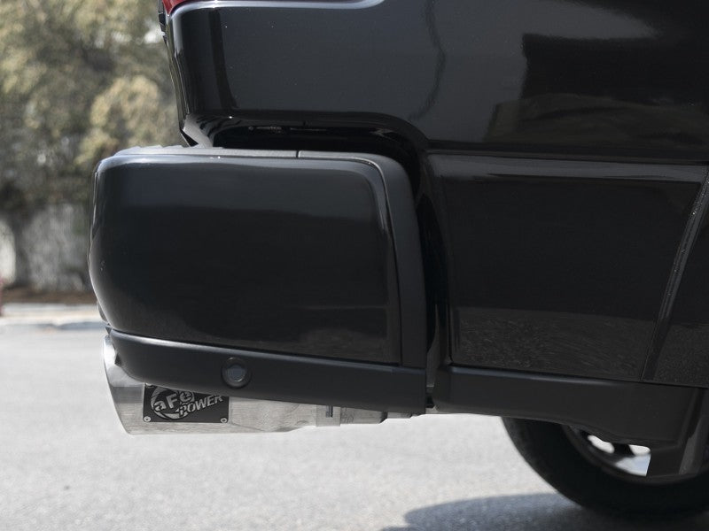 aFe MACH Force-XP 4-1/2in Steel OE Replacement Exhaust Tips - 2021+ Dodge Ram (5.7L V8) - Polished 49C42073-P 49C42073-P Photo - Mounted