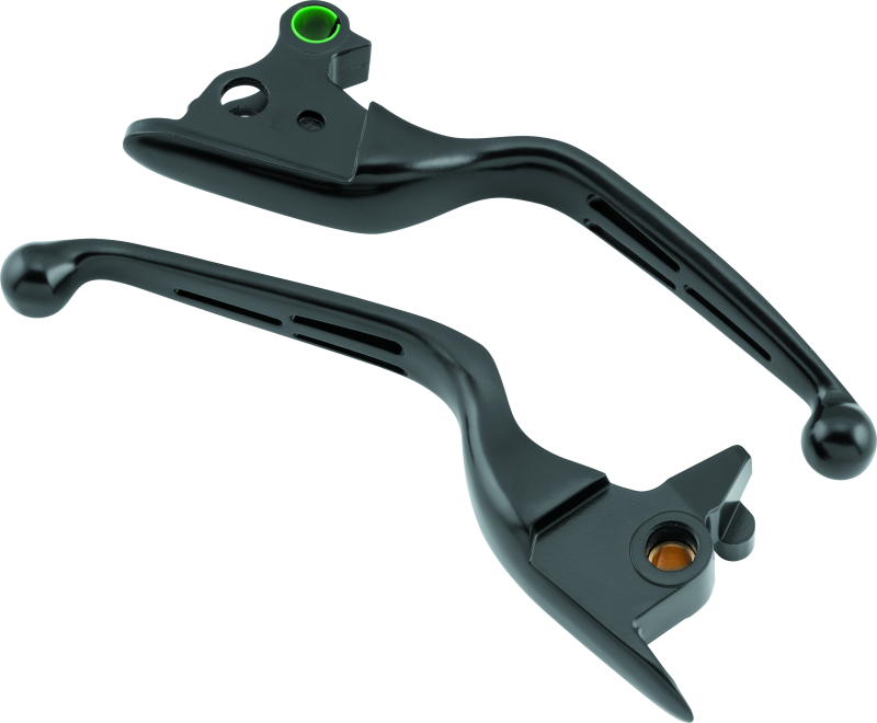 Bikers Choice Lever Set Slotted Blk 482143 482143 Photo - Primary