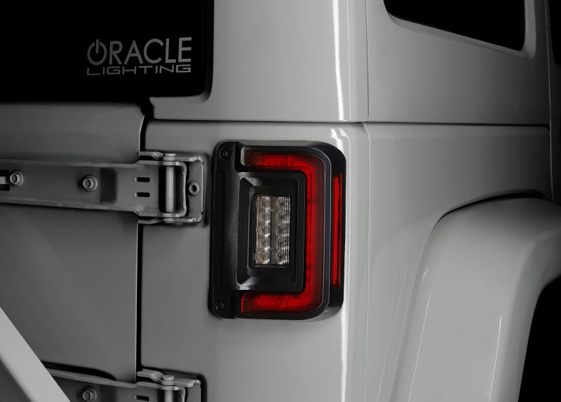 Oracle Lighting 07-17 Jeep Wrangler JK Flush Mount Tail Lights 5891-504 5891-504 Photo - lifestyle view