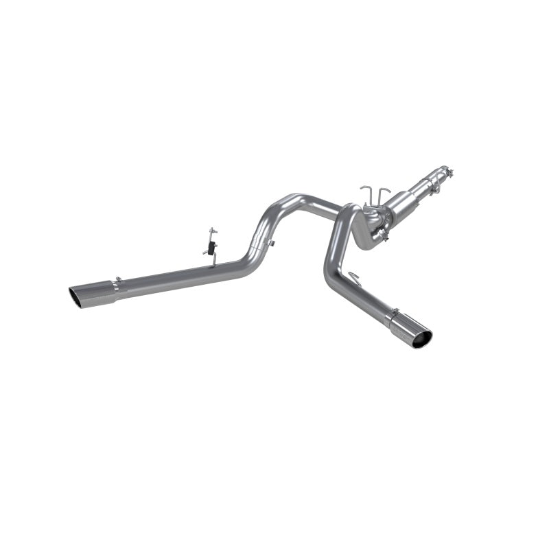 MBRP 1999-2004 Ford F-250/350 V-10 Cat Back 4 Dual Split Side S5208AL Photo - Primary