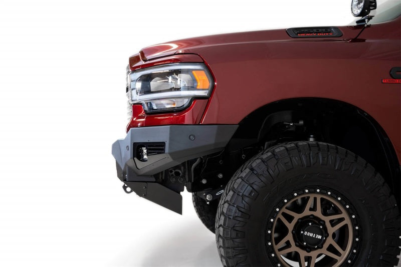 Addictive Desert Designs 19-21 Ram 2500/3500 Bomber Front Bumper (Rigid) F560014110103 F560014110103 Photo - Mounted