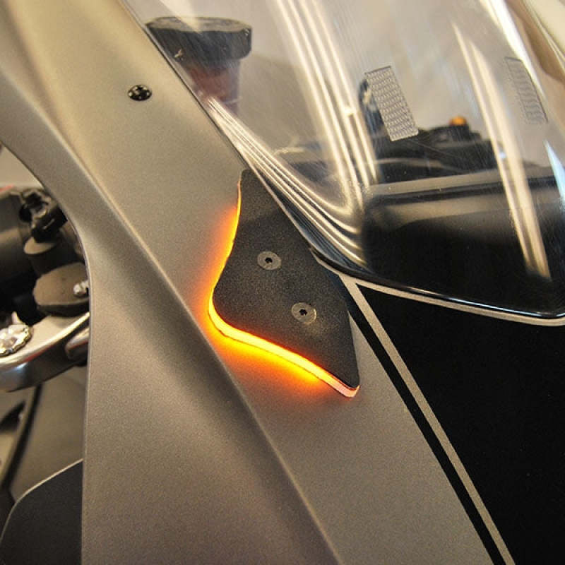 New Rage Cycles 15-19 Yamaha R1 Mirror Block Off Turn Signals R1-MBO R1-MBO Photo - Primary