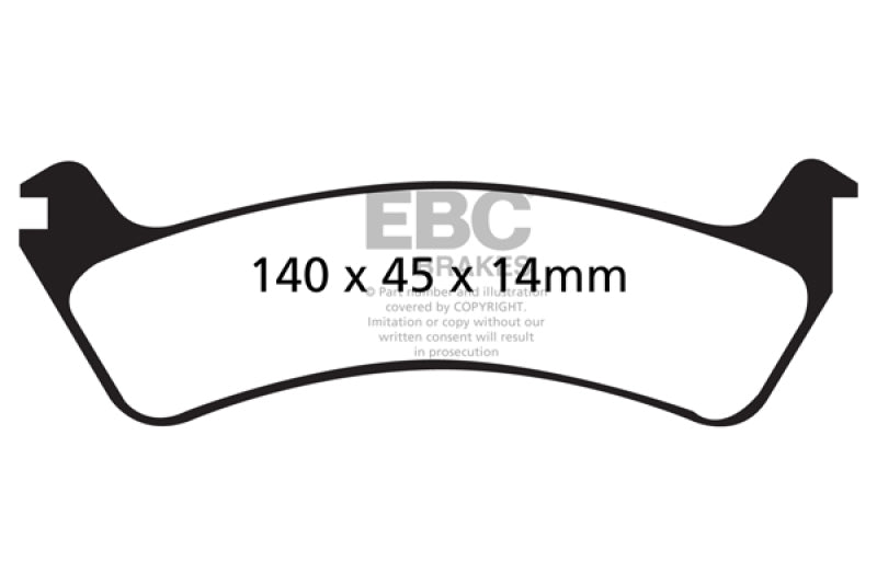 EBC Disc Brake Pad Set UD664 Photo - Primary