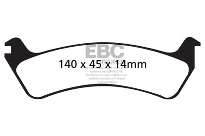 EBC Disc Brake Pad Set UD664 Photo - Primary