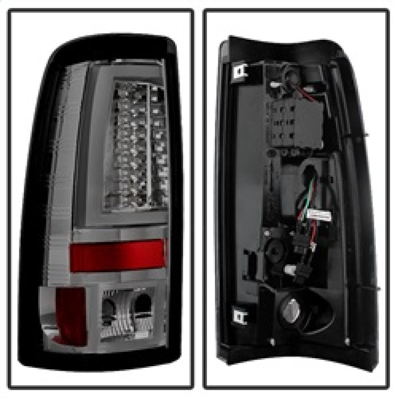 Spyder Chevy Silverado 1500/2500 99-02 Version 2 LED Tail Lights - Smoke ALT-YD-CS99V2-LED-SM 5081896 5081896 Photo - Unmounted