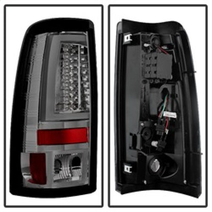 Spyder Chevy Silverado 1500/2500 99-02 Version 2 LED Tail Lights - Smoke ALT-YD-CS99V2-LED-SM 5081896 5081896 Photo - Unmounted