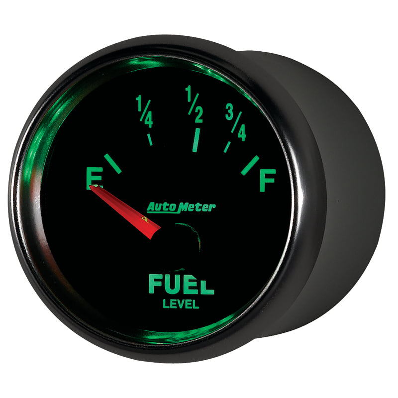 Autometer Gauge,Fuel Level,2 1/16", 73E to 10F, Elec,GS 3815 User 3