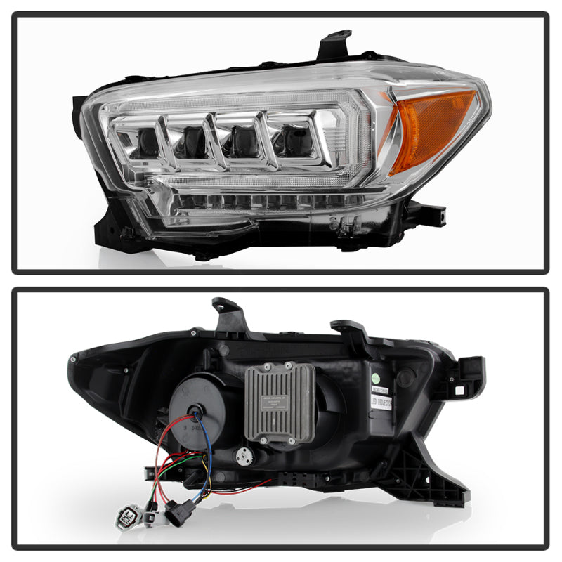 Spyder 16-20 Toyota Tacoma LED Model Only High-Power LED Headlights - Chrome PRO-YD-TT16LEDAP-C 5088383 5088383 User 1