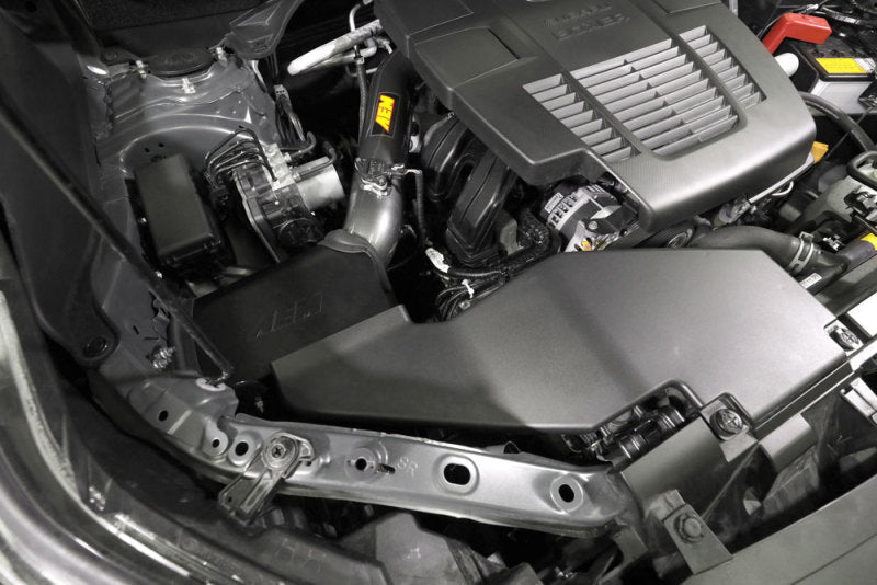 AEM Induction AEM C.A.S 18-19 Subaru Forester 2.5L F/I Cold Air Intake System 21-874C 21-874C Photo - Mounted