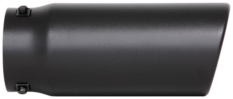 Spectre Exhaust Tip 4-1/2in. OD / Slant - Black 22361 22361 Photo - out of package