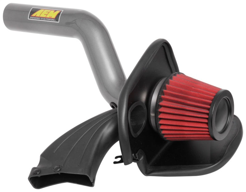 AEM Induction AEM 16-18 Ford Focus RS L4-2.3L F/I Gunmetal Gray Cold Air Intake 21-852C 21-852C Photo - Primary