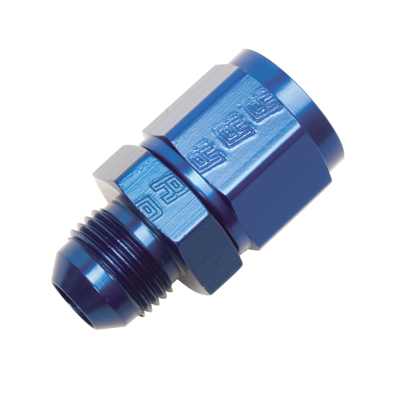 Russell -10 AN Female To -8 AN Male B-Nut Flare Reducer - Blue Finish 660030 Photo - Primary