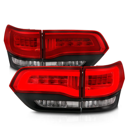 Anzo 2014-2016 Jeep Grand Cherokee LED Taillights Red/Clear 311268 User 7