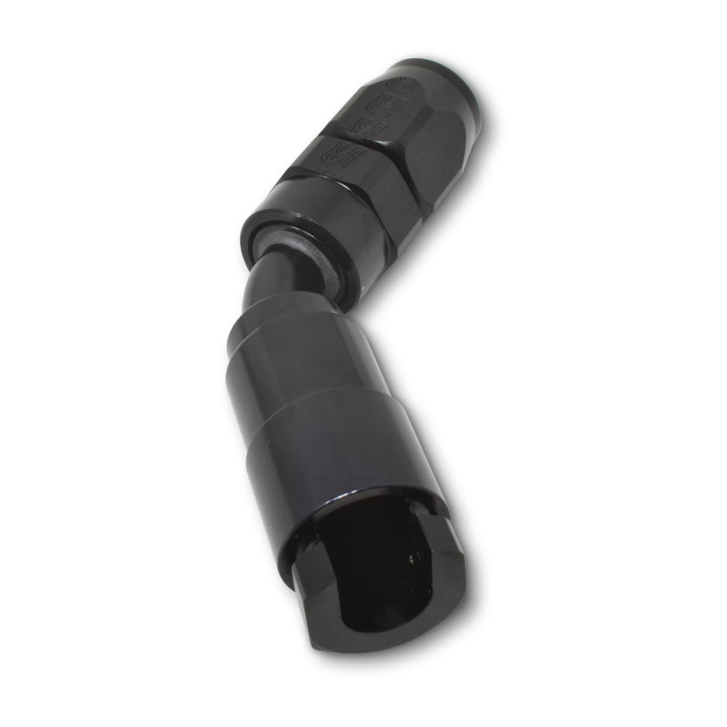 Russell 45° EFI SAE Female Quick-Disconnect Hose Ends (Black Finish) 611213 Photo - out of package