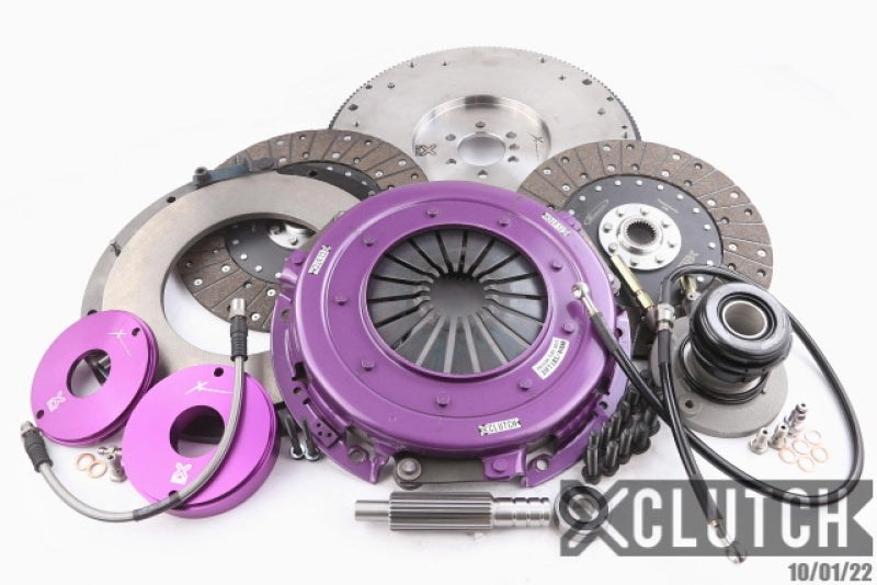 XCLUTCH XCL Clutch - 10.5in Twin Solid Organic Drivetrain Clutch Kits - Multi main image