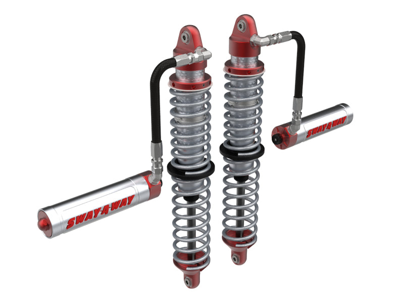 aFe 14-16 Polaris RZR 925/1000cc Sway-A-Way 2.5 Front Coilover Kit w/ Remote Reservoirs and Comp Adj 851-5600-01-CA 851-5600-01-CA Photo - Primary
