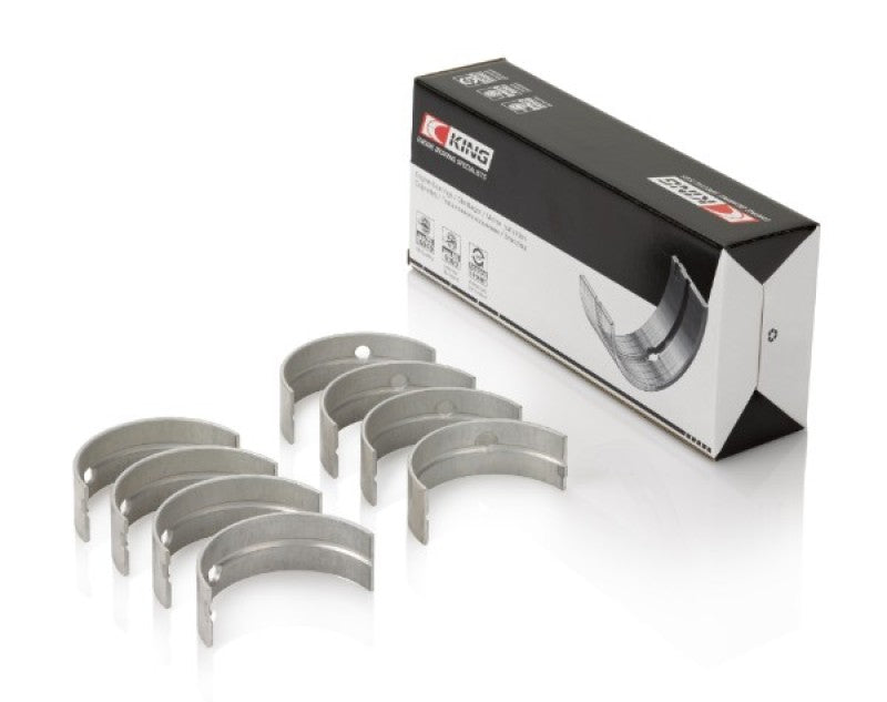 King Engine Bearings King Audi 2.1L/2.2L 10V/20V 5cyl Turbo (Size 0.75 Oversized) Main Bearing Set MB4533SM0.75 MB4533SM0.75 Photo - Primary