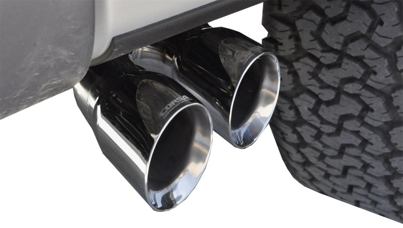 Corsa Performance 11-14 Ford F-150 Raptor 6.2L V8 133" Wheelbase Xtreme Cat-Back 14757 Photo - Mounted