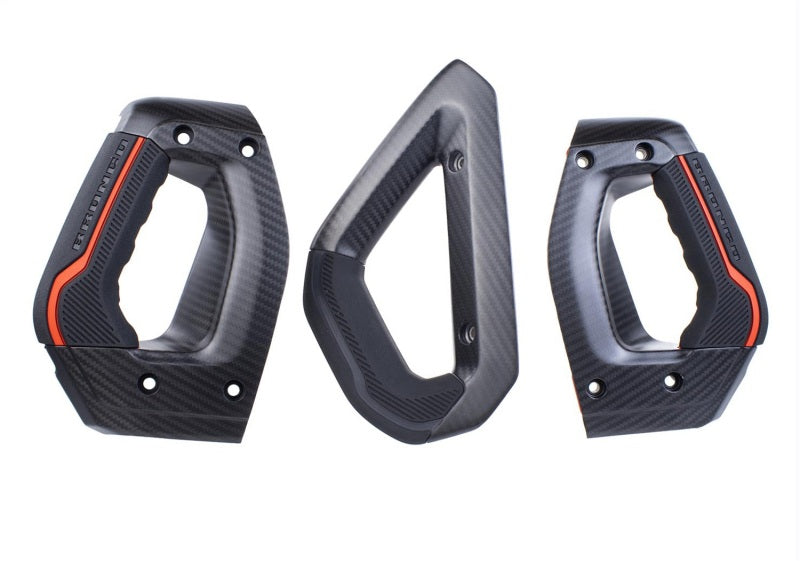 Ford Racing 21-23 Bronco Carbon Fiber Grab Handle Kit M-7220-BCF M-7220-BCF Photo - Unmounted