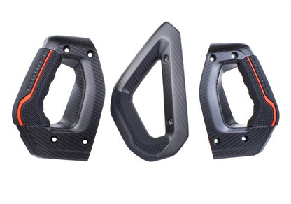 Ford Racing 21-23 Bronco Carbon Fiber Grab Handle Kit M-7220-BCF M-7220-BCF Photo - Unmounted