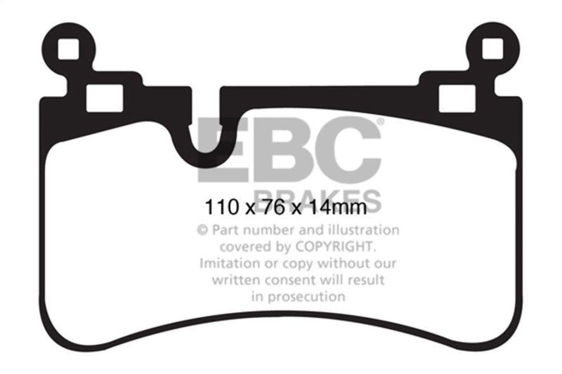 EBC Disc Brake Pad Set DP31839C Photo - Primary