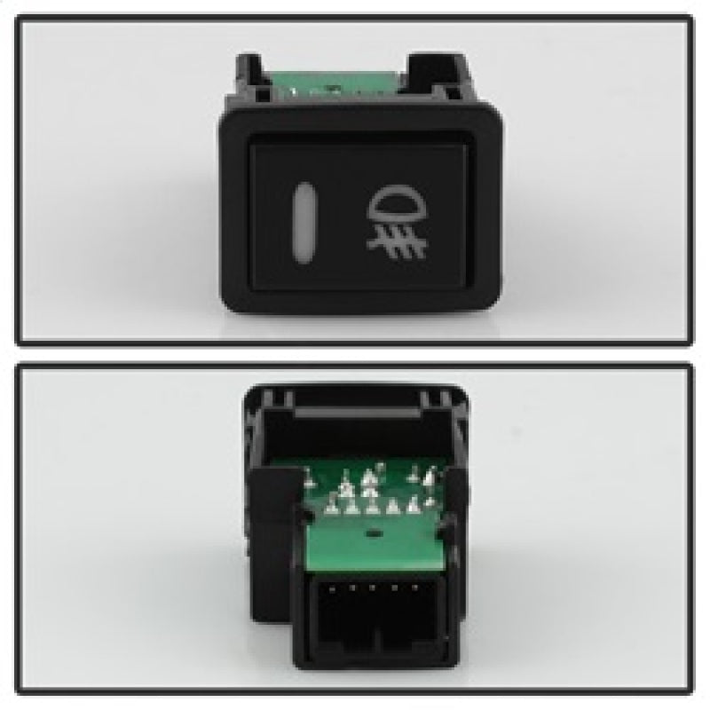 Spyder 17-18 Nissan Rogue (Will Not Fit Sport Models) OEM Fog Lights w/Switch - Clear (FL-NR2017-C) 5084927 5084927 Photo - Unmounted